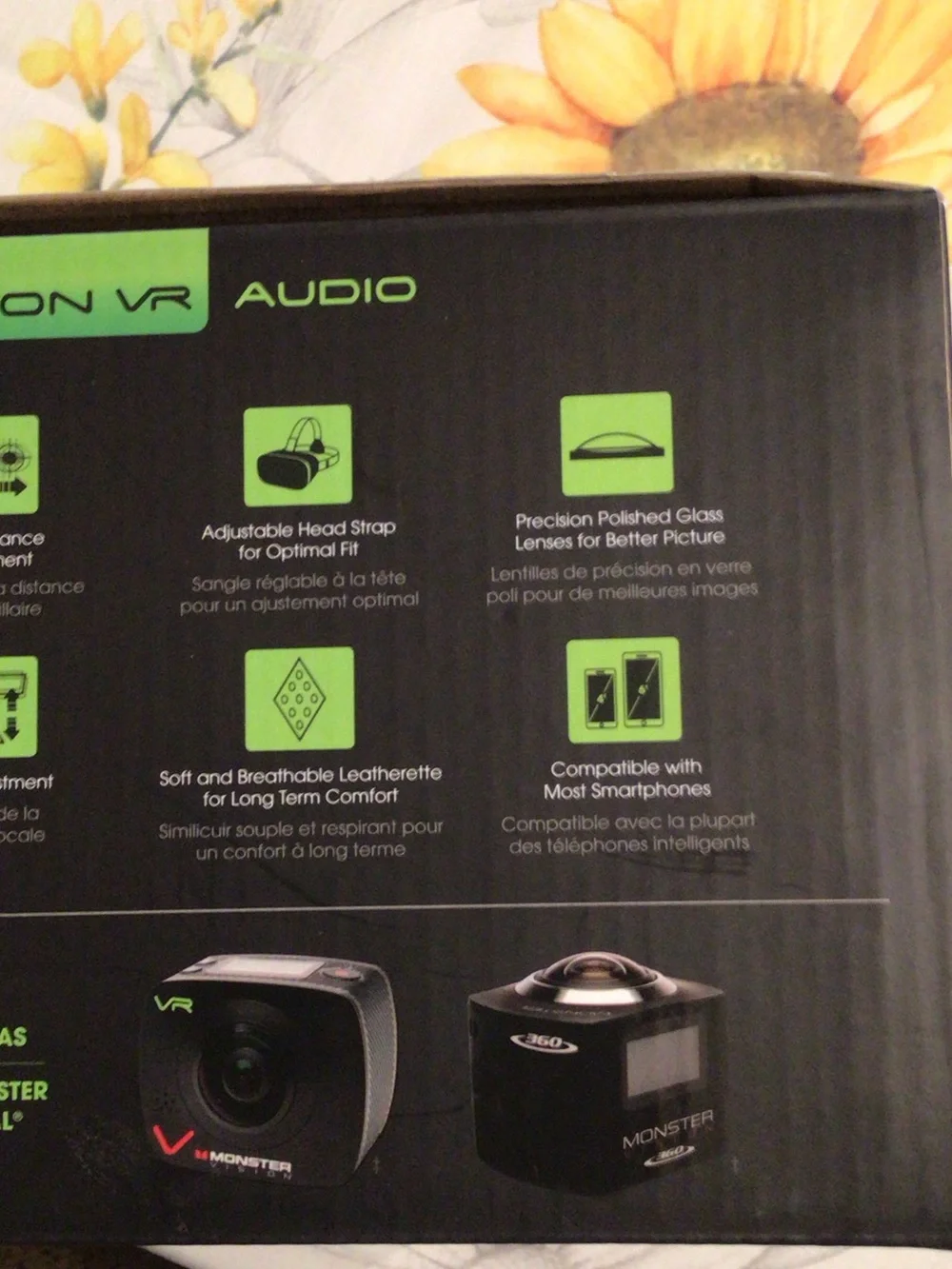 Vision VR Audio Smartphone Headset - Black